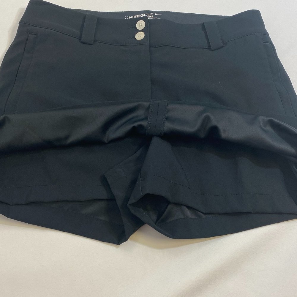 Black Nike Golf Tour Performance Dri-Fit Skort